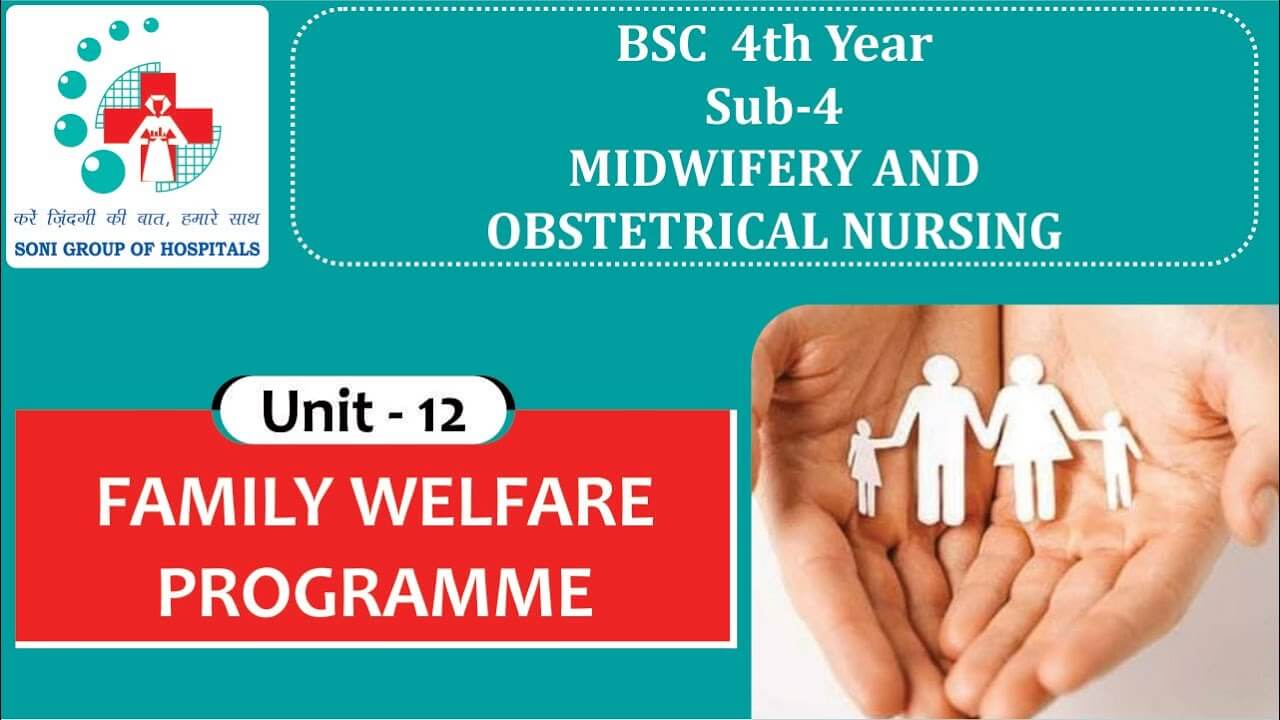 Family Welfare Programmes 